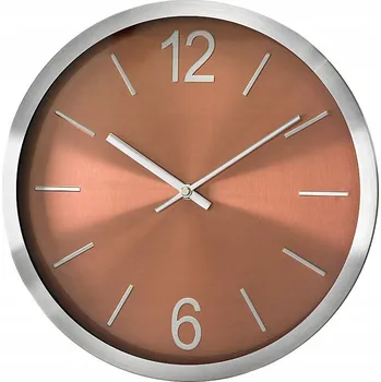 Hodiny Nástěnné hodiny Perfect stříbrné 30,4 cm