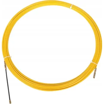 elektrický kabel PILOTNÍ VODIČ pro zatahování kabelů VLÁKNO Ø 3mm 30m