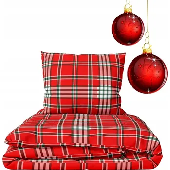 Povlečení Vánoční Povlečení z krepové bavlny 140x200 cm, řada: PRESTIGE, 100% BAVLNA - vzor: K