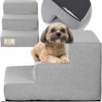 Schůdek Schůdky pro psa AIO Factory 3 stupně, 30 cm, nosnost 20 kg