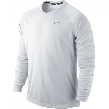 Pánské tričko Běžecké tričko s dlouhým rukávem Nike Miler Long Sleeve UV, velikost XL