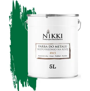 barva na kov BARVA NA KOV PŘÍMO NA REZ POZINK 4v1 BARVA ZELENÁ RAL 6029 MAT 5L