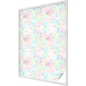 Okenní dekorace Hotová mléčná Fólie 146 x 100 cm