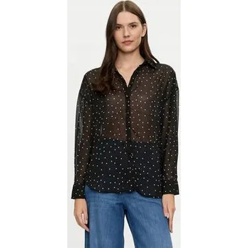 Dámská košile Brave Soul Dámská košile černá LSH-272DOTTIBLK