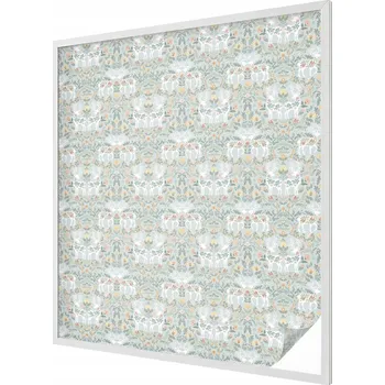 Okenní dekorace Fólie Samolepicí Mléčná Okenní Ozdobná Dýha Jelení květy 100x116