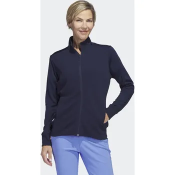 Dámská bunda ADIDAS Bunda Textured Full-Zip XS MODRÁ