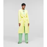 KABÁT KARL LAGERFELD TAILORED COAT IRIS YELLOW