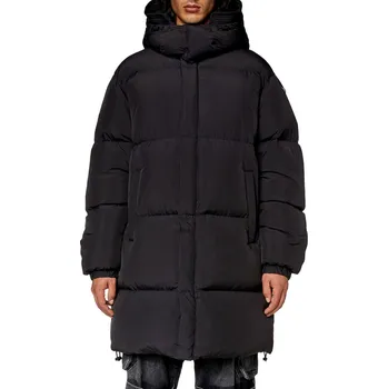 BUNDA DIESEL W-ROLFYS-LONG JACKET BLACK