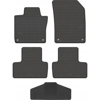 autokoberec Gumové autokoberce Edecor, sada 5 kusů