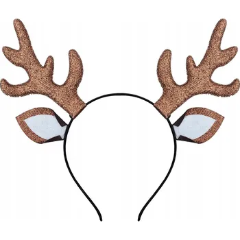 Vánoční dekorace Čelenka jelen/sob - pohádka o svátcích Rudolf Mikuláš