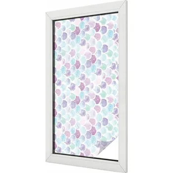 Okenní dekorace Hotová mléčná Fólie 100 x 50 cm