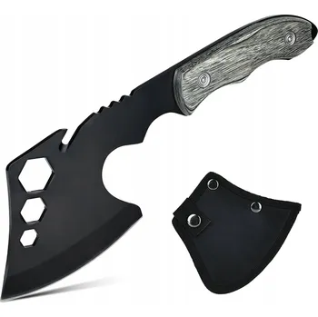 Sekera SEKERA SURVIVALOVÁ KEMPINGOVÁ OCELOVÁ S DŘEVĚNOU RUKOJETÍ A POUZDREM