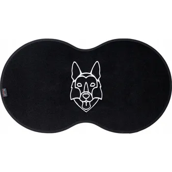 Miska pro psa Textilní podložka pod misku (cestovní) Max-Dywanik černá 1 l