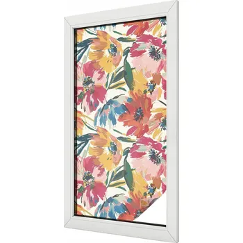 Okenní dekorace Fólie mléčná hotová 100 x 50 cm