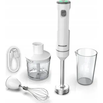 POYOCOM Bezdrátový Ruční Mixér s Akumulátorem na Smoothie a Polévky