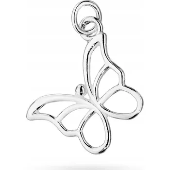 Přívěsek STŘÍBRNÝ PŘÍVĚSEK Přívěsek ryzost 925 Ažurový MOTÝL