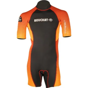 Neoprenový oblek BEUCHAT Krátký neoprenový oblek Beuchat By Watts 3 mm M ORANŽOVÁ