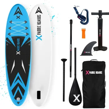 Paddleboard X PADDLE BOARDS Nafukovací SUP x-treme kompletní set kajak 320 x 82 x 15 cm 320 CM MODRÁ