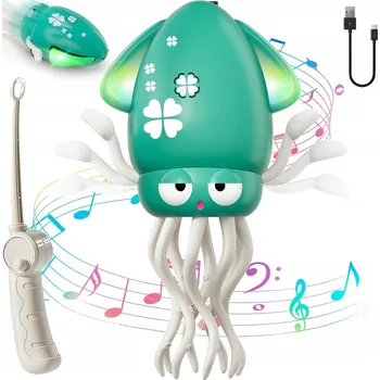 Hračka pro nejmenší INTERAKTIVNÍ TANČÍCÍ HRAČKA SQUID PRO DĚTI CHOBOTNICE IDEÁLNÍ DÁREK