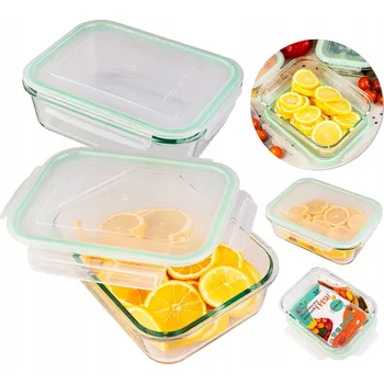 Dóza na potraviny Skleněná dóza SuperButelki 1500 ml pro skladování potravin, čirá