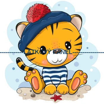 Látkový panel - Dětský - DE-176 Velikost: 15x15cm, Materiál: Kočárkovina