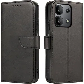 Pouzdro na mobilní telefon Pouzdro s klopou KrainaGSM pro Xiaomi Redmi Note 13 Pro 4G, černé