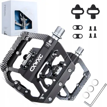 Pedál na kolo Platformové pedály CXWXC CX-150 černé