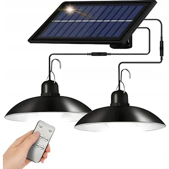 Venkovní osvětlení SOLÁRNÍ LAMPA S DÁLKOVÝM OVLADAČEM 2KS, ZAHRADNÍ VENKOVNÍ