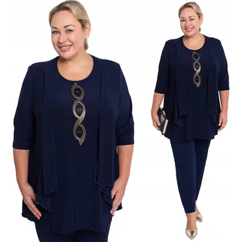 Dámská tunika Mdr24 tunika klasická s kulatý výstřihem, velikost 52/54