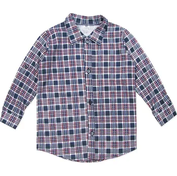 Chlapecká košile 128 Chlapecká SPOLEČENSKÁ košile SVÁTEČNÍ dlouhý rukáv kostkovaná B127