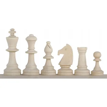 Šachy Šachové figurky Sunrise Chess & Games Surové šachové figurky č. 5 k vlastnímu malování - DIY umělecké šachy