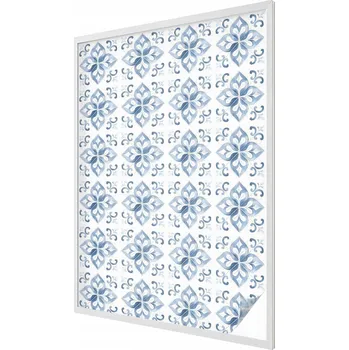 Okenní dekorace Samolepicí Mléčná Fólie na Sklo Okno Klasická elegance 100x146 cm