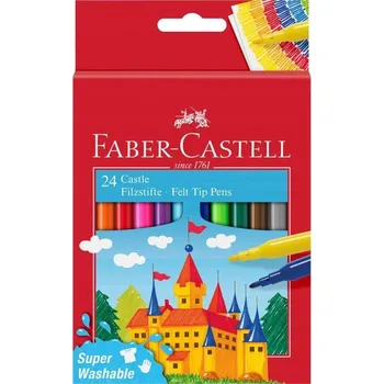 Fixy velká sada fixů pro děti 24 kusů Faber-Castell 24 ks
