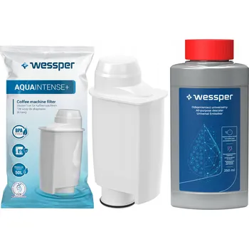 Příslušenství pro přípravu kávy Vodní filtr Wessper AquaIntense+ pro kávovary Saeco Philips + odvápňovač