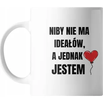 KERAMICKÝ HRNEK S POTISKEM NEEXISTUJÍ IDEÁLY DÁREK PRO NI