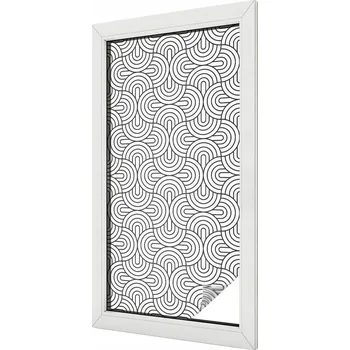 Okenní dekorace Hotová mléčná Fólie 100 x 50 cm