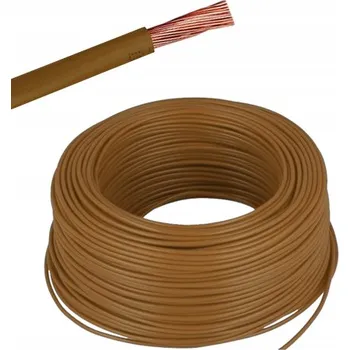 elektrický kabel Kabel LgY 1 x 1,0 HNĚDÝ 1m