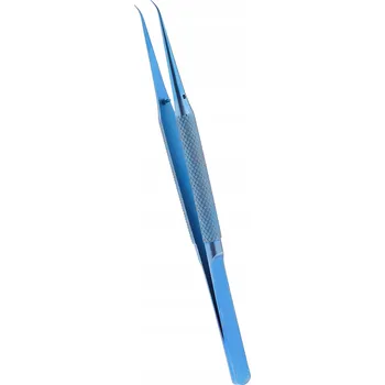 Péče o řasy a obočí TITANOVÁ PINZETA ZAHNUTÁ 11A PRECZNÍ ŠPIČKA TECHREBAL