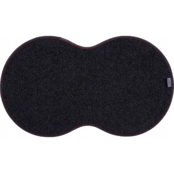 Miska pro psa Textilní podložka pod misku (cestovní) Max-Dywanik černá 1 l