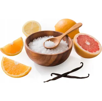 Koupelová sůl Přírodní Epsomská sůl do koupele SPA pomeranč citron grapefruit mandarinka 1 kg