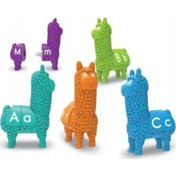 Figurka Figurky pro učení písmen a poznávání barev, lamy