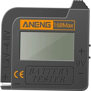 Tester článků a baterií Aneng 168Max 1,2-4,8V + 9V