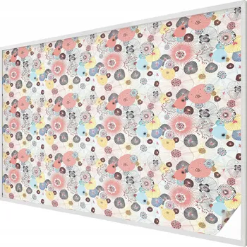 Okenní dekorace Fólie Okenní Samolepicí Mléčná Dekorativní Barevný květ 200x146 cm