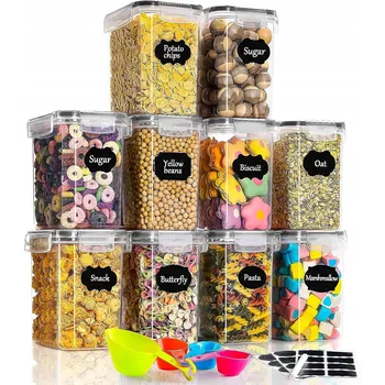 Dóza na potraviny X10 HERMETICKÉ DÓZY NA POTRAVINY, PLASTOVÉ UZAVÍRATELNÉ KRABIČKY + DÁREK