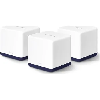 TP-LINK AC1900 Whole Home Mesh Wi-Fi System SPEED: 600 Mbps at 2.4 GHz + 1300 Mbps at 5 GHz SPEC: 3× Internal Antennas, 3× Gigab Halo H50G(3-pack)