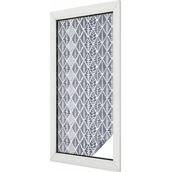 Okenní dekorace Fólie Okenní Samolepicí Mléčná Dekorativní Vzorované listy 50x116