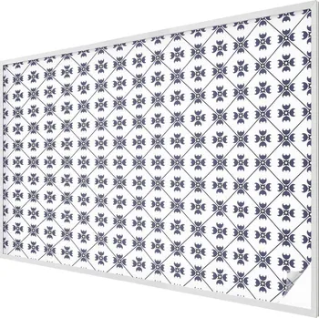 Okenní dekorace Dekorativní mléčná fólie na okno – vitráž, rostlinný motiv 200x146 cm