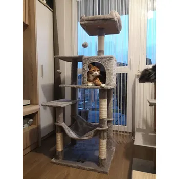 Vysoké škrabadlo, pelíšek, škrabací sloupek, věž Feandrea 101 - 160 cm