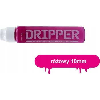 Dekorativní fix DRIPPER s mopovým hrotem 10 mm, růžový