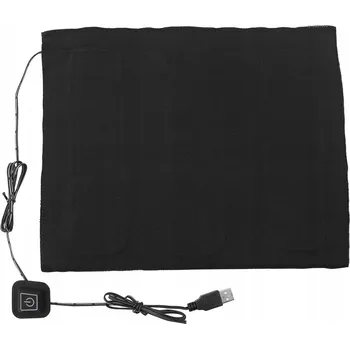 Elektrická podložka ELEKTRICKÝ POLŠTÁŘ VYHŘÍVACÍ PODLOŽKA černá